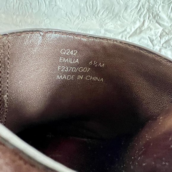 Coach Vintage Heeled Clogs - Picture 8 of 8
